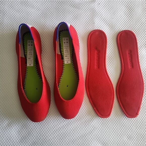 Rothy's Women's Red Flats - Picture 7 of 11